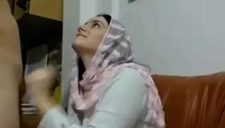 muslim homemade crying girl