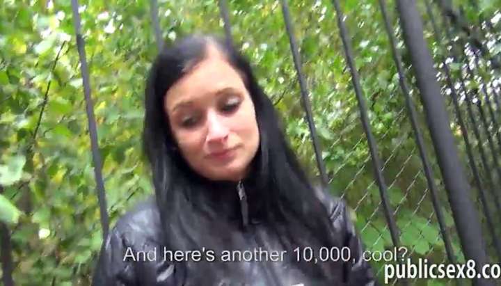 Public Czech Big Boobs - Big boobs Czech girl nailed for money - Tnaflix.com