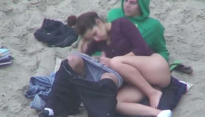 Teen Couple At Beach Have Sex Fun Caught Hidden Camera TNAFlix Porn Videos pic