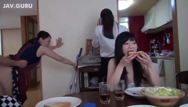 Mom And Son Openly Fucks In Front Of Family During Breakfast (Ayako Kirishima) TNAFlix Porn Videos picture