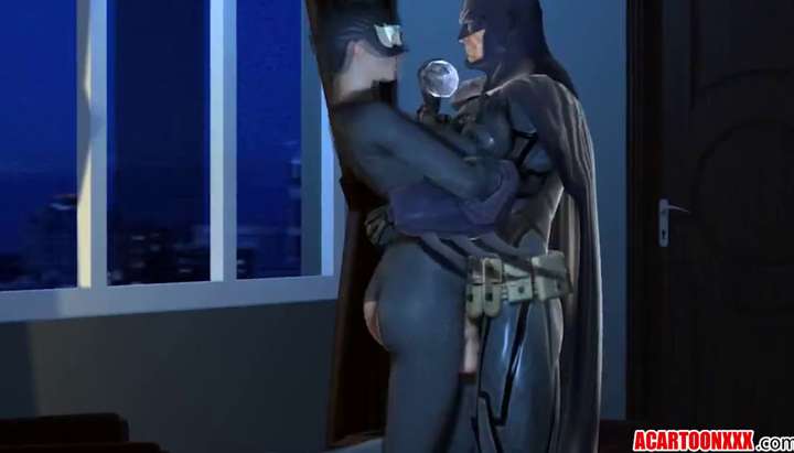 Big dick Batman fucks hot ass Catwoman 