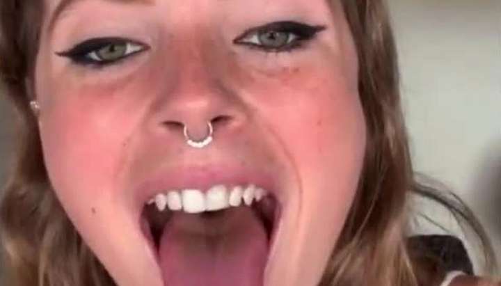 Beautiful Face And Tongue Out Girl With Nose Ring Tnaflix Porn Videos