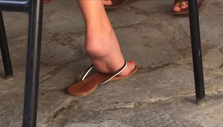 Sexy Flip Flops - Candid sexy soles and flip flops! - Tnaflix.com