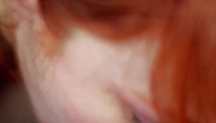 Redhead Pov Blowjob Swallow - REDHEAD giving head TIK TOK - Finishing The Job Cumshot, TIKTOK milf POV  blowjob slut cum swallowing - Tnaflix.com