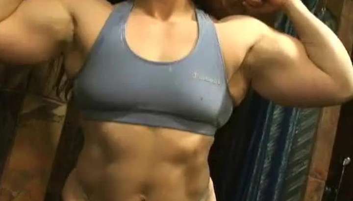Muscle Chick - Perfect muscle girl - Tnaflix.com