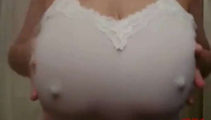 F Cup Porn - White See Thru Top F CUP BOOBS - video 1 TNAFlix Porn Videos
