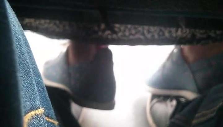 short candid trample in bus TNAFlix Porn Videos