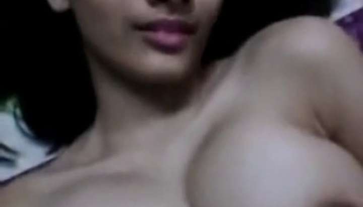 Perky Indian Breasts - Sexy Indian Girl Playing with her Boobs and Pussy. - Tnaflix.com