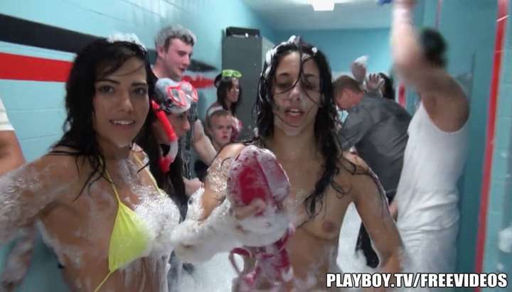 PLAYBOY TV - College girls get wet and messy - Tnaflix.com