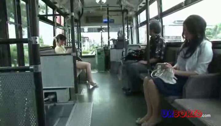 wife hard threesome fucked by driver on bus 01 TNAFlix Porn Videos