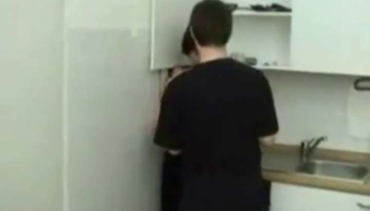 Mom Fucks Son Kitchen From Behind - Russian mother and son in the kitchen - Tnaflix.com
