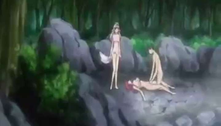 Funny Japanese Cartoon Porn - Japanese cartoon Group of young people have fun on beach TNAFlix Porn Videos