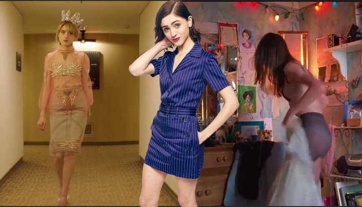 Celebrities Jerking Off - Celebrity Jerk off Cum Challenge Natalia Dyer - how LONG can you LAST? Porn  Video - Tnaflix.com