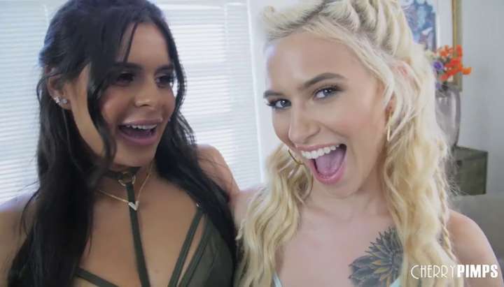 720px x 411px - Black Hair Latina Squirts When A Sexy Blonde Lesbian Licks Her Tight Pussy  (Kiara Cole, Katya Rodriguez) - Tnaflix.com, page=3