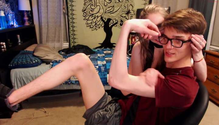 cute small girl in glasses make out with boyfriend TNAFlix Porn Videos