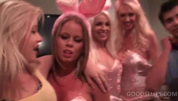 Hot Fucking Orgies - Smashing teen blondes fucking at a hot orgy party - Tnaflix.com