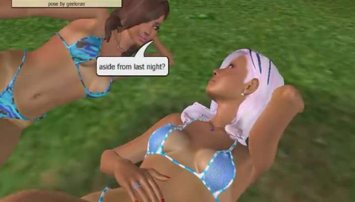 Lesbian Tits Toons - 3D animation lesbians - video 8 - Tnaflix.com