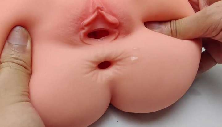 Toy Pussy For Boys - Sex doll is too expensive? 3D Realistic Butt 2 Hole Pussy Ass Masturbation  Toys Physical evaluation (Lina Paige) - Tnaflix.com