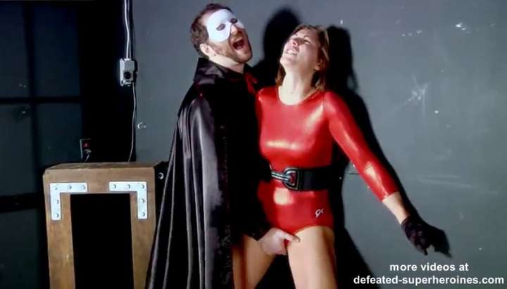 Superheroine Beaten - Sexy Superheroine redgirl defeated and fucked TNAFlix Porn Videos