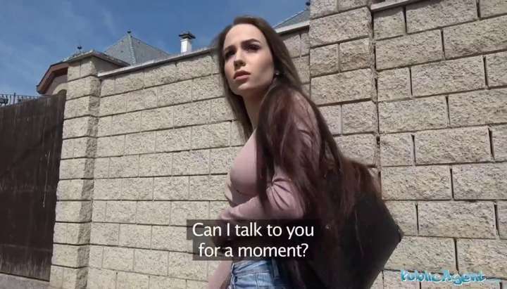 Public Agent Hot Russian fucked in a garage by a stranger