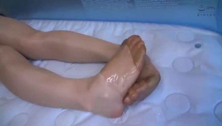 Panty Stocking Feet - Japanese panty stocking 25yo milf TNAFlix Porn Videos