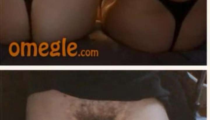 2 Omegle Hot Girls show boobs and thong ass for my chastity dick -  Tnaflix.com