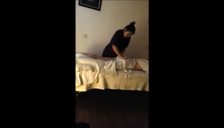 asian housewife massage hidden cam