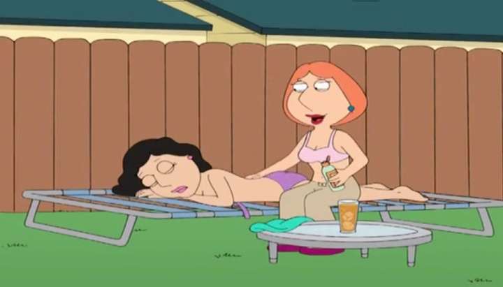 Family Guy Lesbian Bondage - Family Guy Sex - Lois Griffin x Bonnie Swanson Lesbian Fantasies -  Tnaflix.com