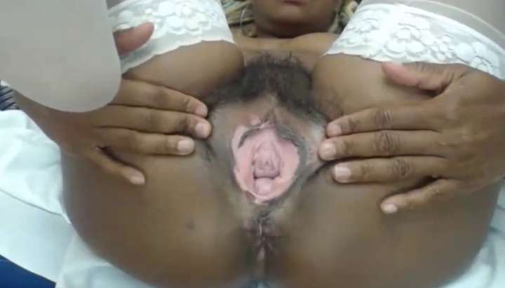 Open Black Pussy Multiple - Delicious black open hairy pussy - Tnaflix.com
