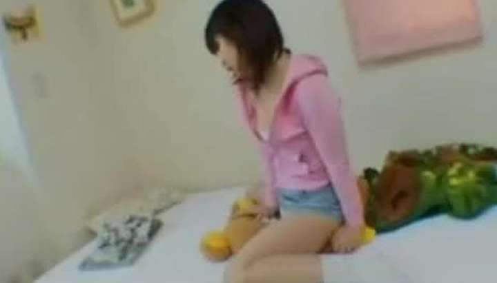 720px x 411px - Asian girl fucks her teddy bear to orgasm - Tnaflix.com