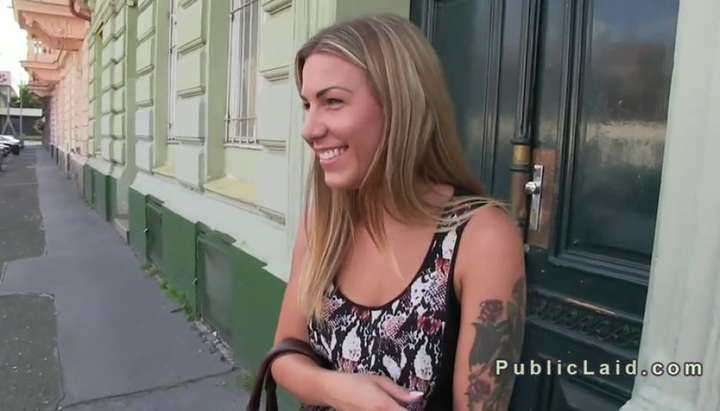 Czech Amateur Fucked - Czech blonde amateur fucked in park in public TNAFlix Porn Videos