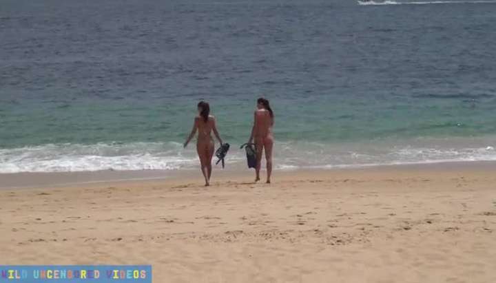 Karlie Montana in bikini sucks and fucks on a beach TNAFlix Porn Videos