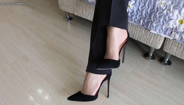 720px x 411px - Sexy High Heels & Foot Fetish from ASIAN - Tnaflix.com