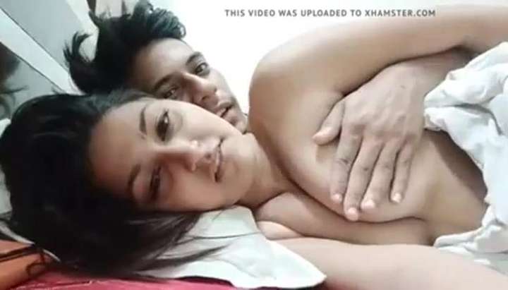 indian college teen girl tits pressing and kissing TNAFlix Porn Videos pic