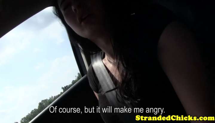 Hitchhiking amateur teen wanks driver TNAFlix Porn Videos image photo