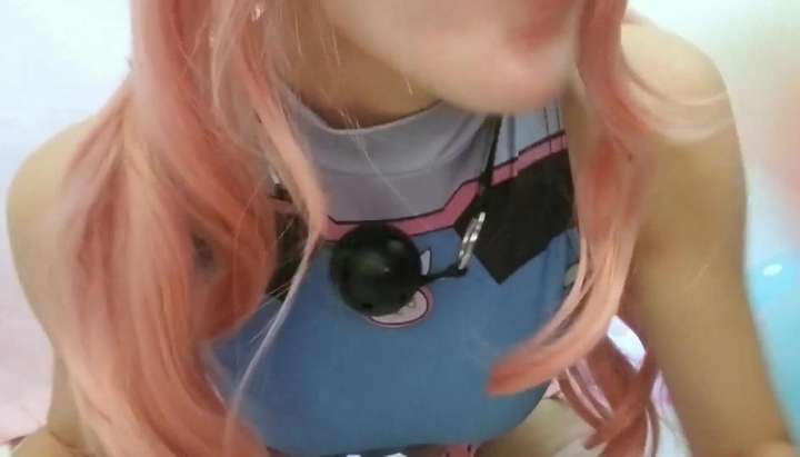 720px x 411px - Bondage Overwatch Dva Cosplaying Pink Hair Teen Cums Loads From Her Toys  Teaser Trailer - Tnaflix.com