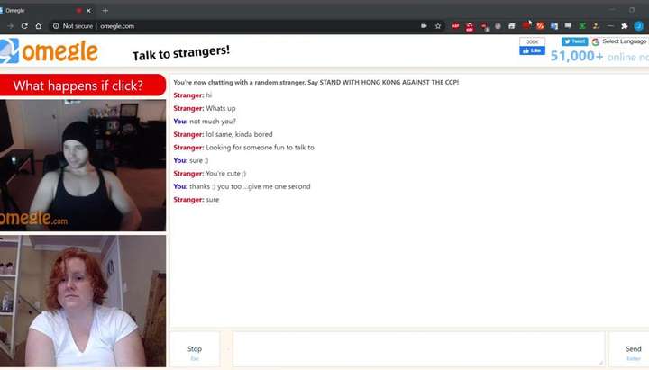 i helped someone cum on omegle TNAFlix Porn Videos image