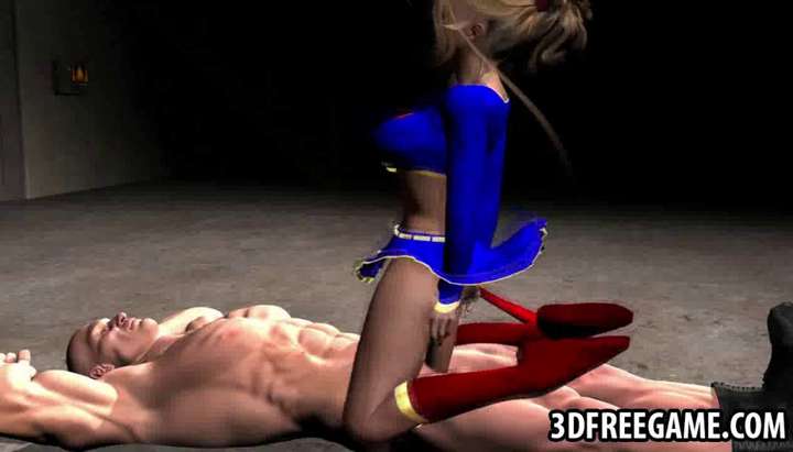 3d Supergirl Porn - 3D Supergirl gets fucked by a musclular stud TNAFlix Porn Videos