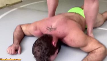 gay porn muscle wrestling