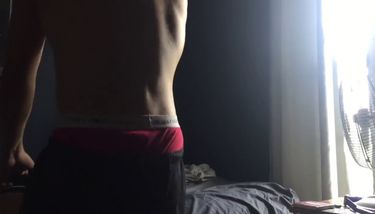 Fucking my girlfriend on the bed