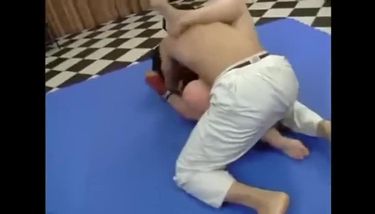 Mixed Wrestling Guy Wins