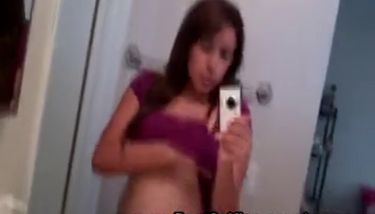 Busty teen girlfriend selfie nude Naked In Mirror Selfie Of A Beautiful Busty Teen Girl Tnaflix Porn Videos