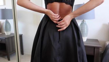 Christina khalil mini skirt tease video leaked
