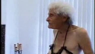 90 Years Old White Slut