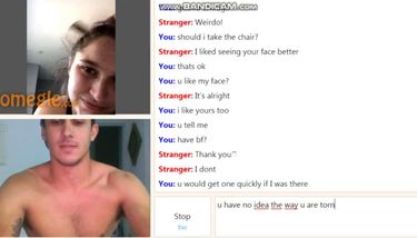 Girls real omegle Omegle: Talk