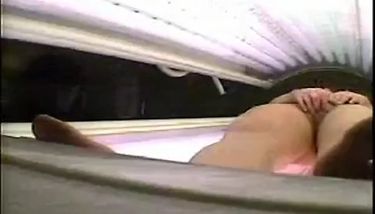 Tanning Bed Masturbation