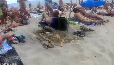 beach sex dogging girl cap dagde