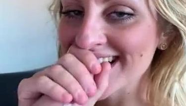 Swedish Amateur Deepthroat and Facial