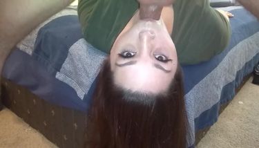 Upside Down Throat Fuck