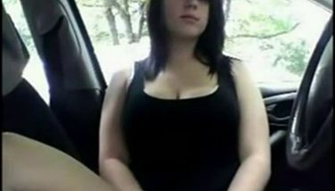 Brunnette with big tits flashimg Shy Brunette Teen Flashes Big Tits In Car Tnaflix Porn Videos
